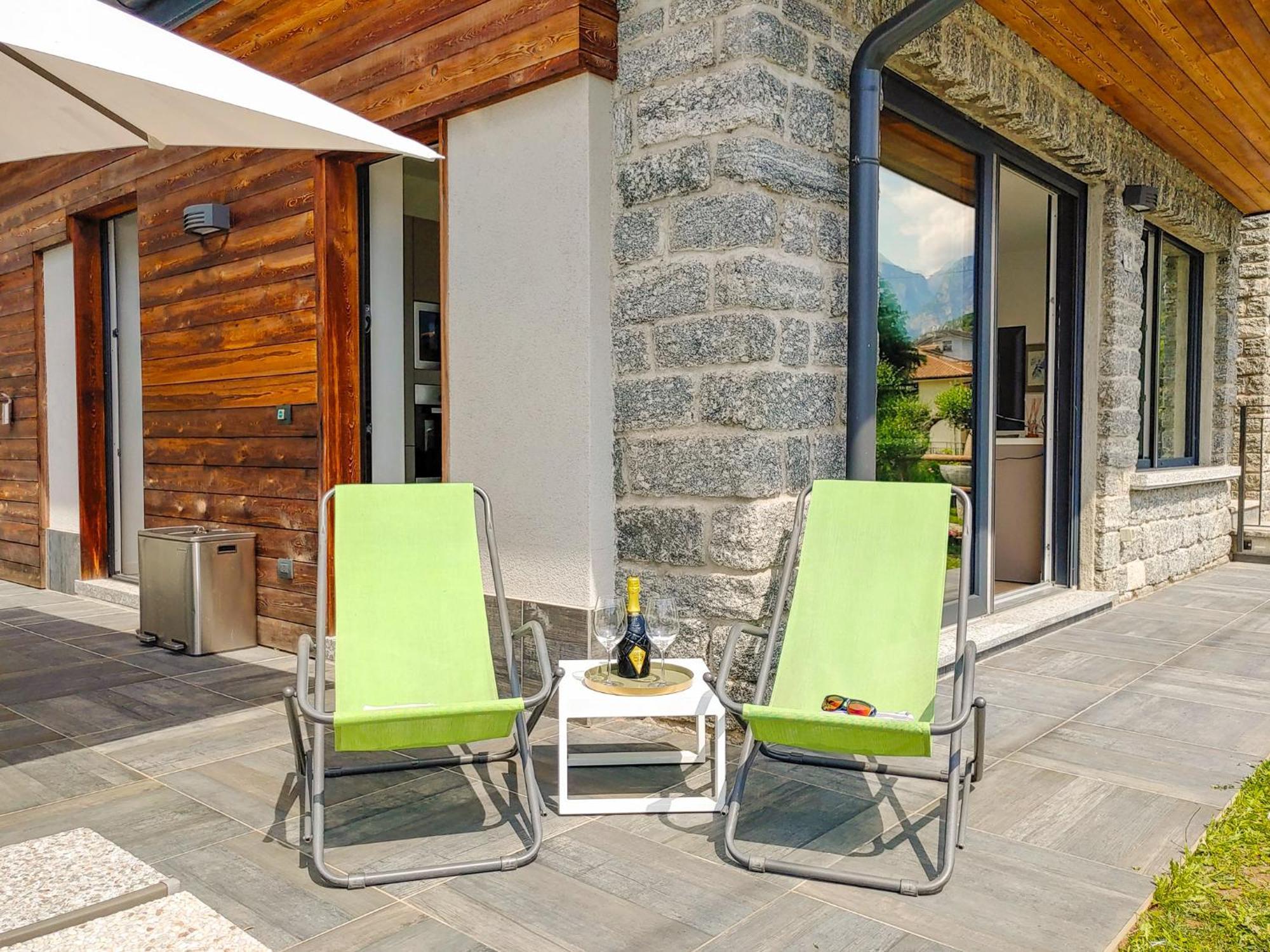 Dascio Emotion Ferienwohnung Mit Terrasse Am See Exteriér fotografie