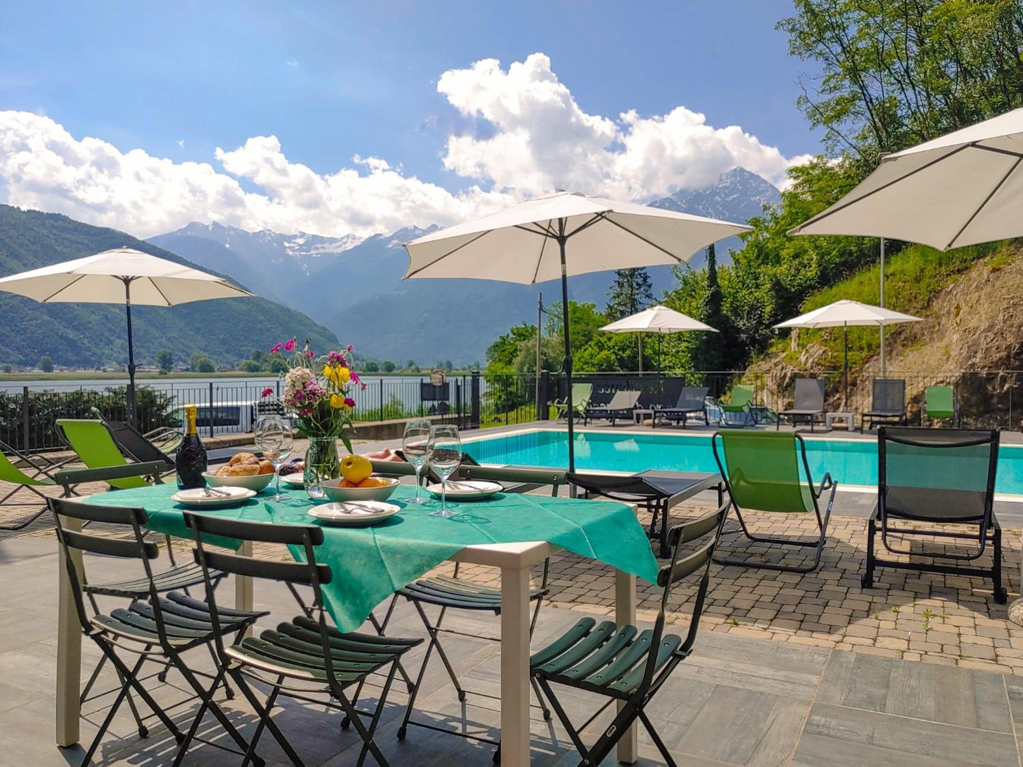 Dascio Emotion Ferienwohnung Mit Terrasse Am See Exteriér fotografie