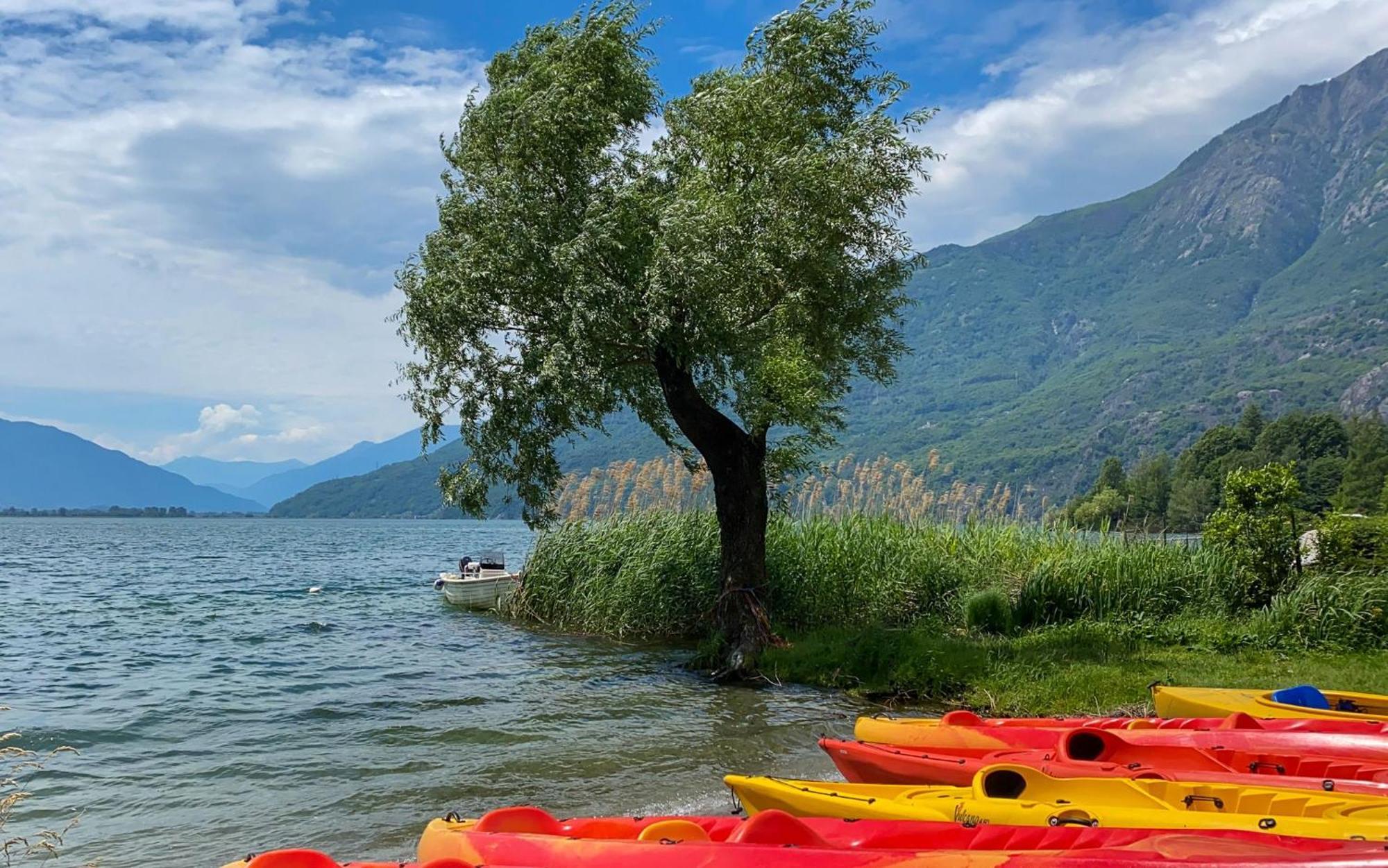 Dascio Emotion Ferienwohnung Mit Terrasse Am See Exteriér fotografie