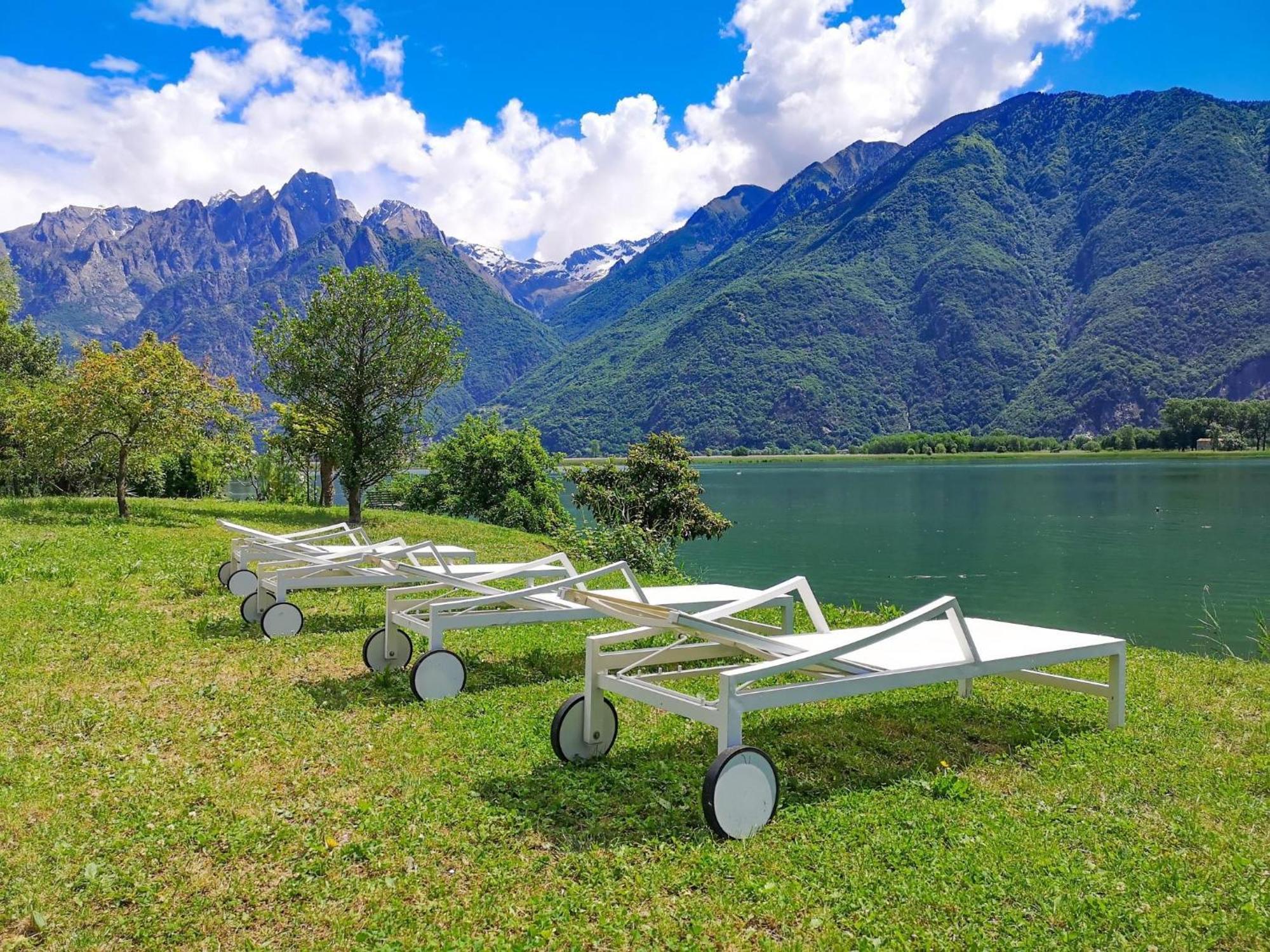 Dascio Emotion Ferienwohnung Mit Terrasse Am See Exteriér fotografie