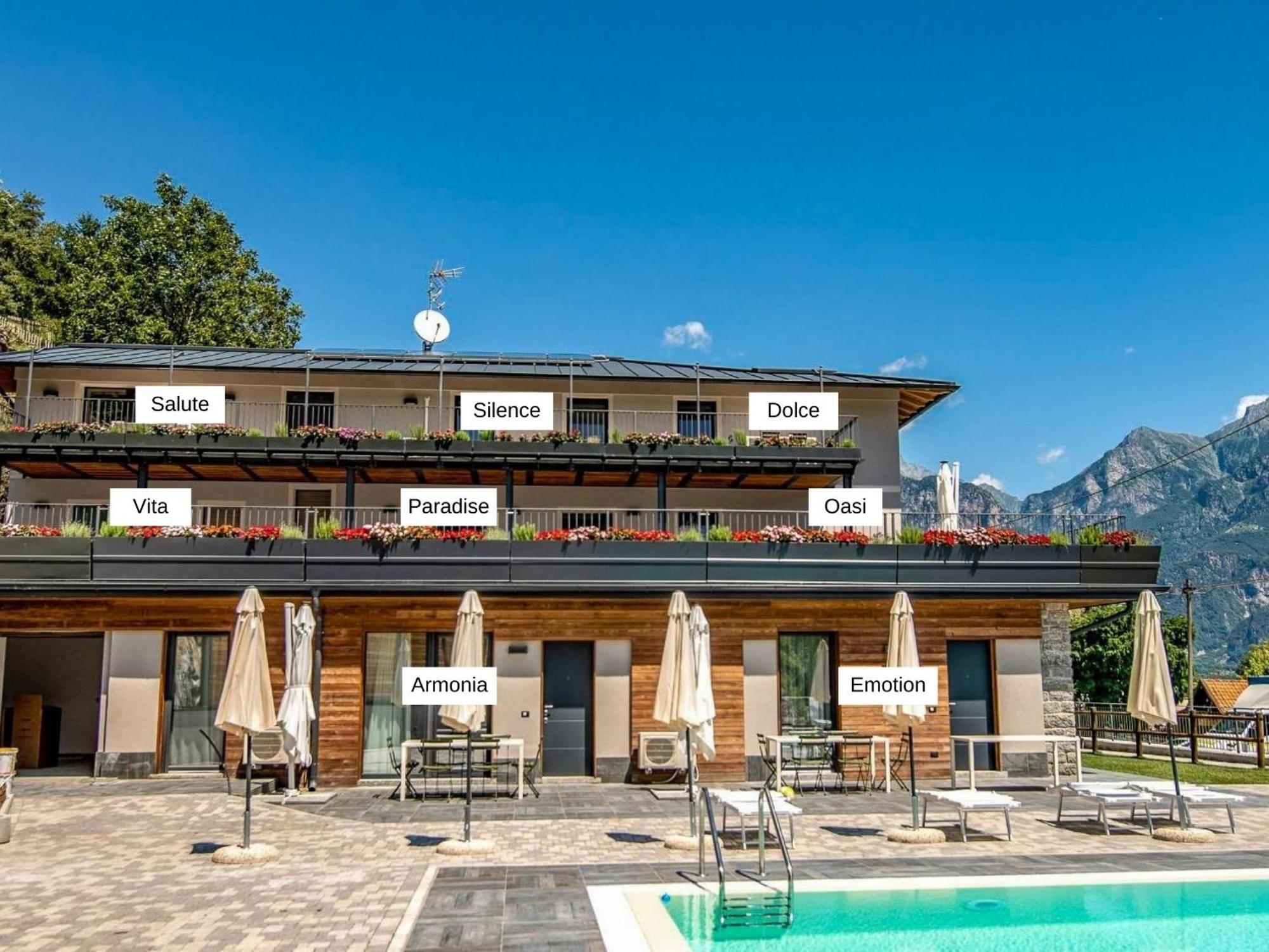 Dascio Emotion Ferienwohnung Mit Terrasse Am See Exteriér fotografie